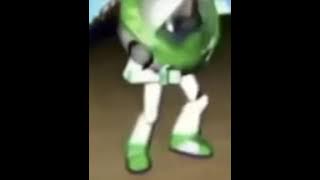 Buzz Lightyear saying caca and dancing for 1 hour and 18 seconds straight