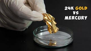 Mercury Vs 24K Gold  ये चीज सोने को खा गई बाप रे!