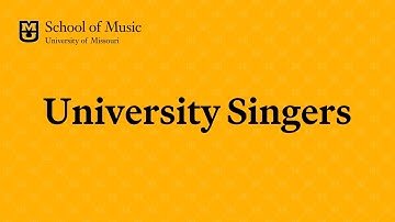 University Singers: Fall 2024 Concert