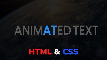 Как сделать анимацию текста с помощью HTML и CSS (Пошаговый урок)
