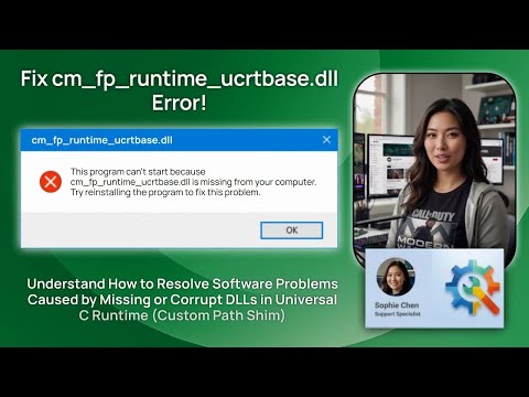Fix cm_fp_runtime_ucrtbase.dll Error!