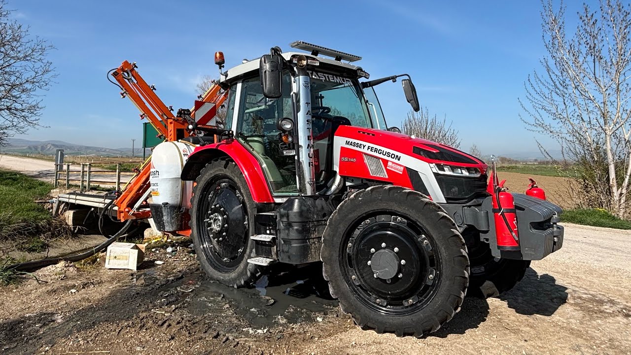 BUĞDAYA KÖK ÇÜRÜKLÜĞÜ & SULU GÜBRE // MASSEY FERGUSON 5S.145