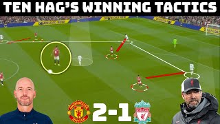 Tactical Analysis : Manchester United 2-1 Liverpool | How Ten Hag Beat Klopp |