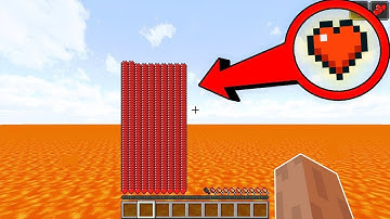 Minecraft NOOB vs PRO : NOOB SURVIVAL IN LAVA WORLD WITH 1000 HEARTS! Challenge 100% trolling!