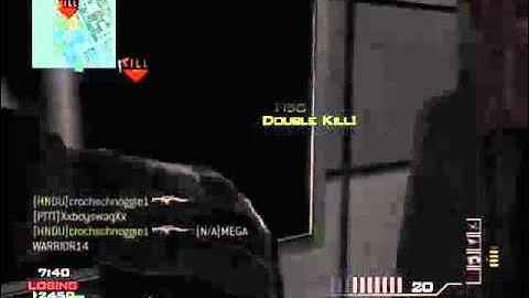 MW3 Barrett .50 Cal Kill Feed