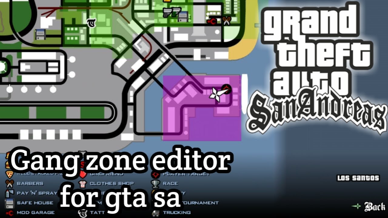 GTA San Andreas GTA SA Gang Editor (Cleo) for Android Mod 