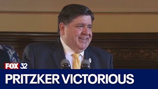 'Six years in a row now': Pritzker takes victory lap on state budget