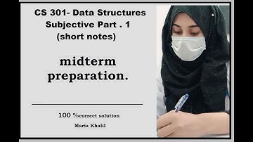 CS 301 midterm preparation Short notes  2022/2023 || Part 1