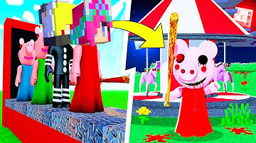 ONE VÀ NOOB YETI THỬ THÁCH CHƠI MINI GAME DỊCH BỆNH PIGGY LÂY ONE VÀ NOOB YETI TRONG MINECRAFT