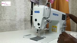 : How to thread an Industrial Sewing Machine