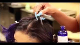 APPLYING MIRACLE DROPS TO SCALP | Tutorial