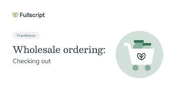 Wholesale ordering: Checking out | Provider support