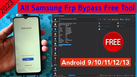 Samsung Frp Bypass 2023 Adb Enable File New Security | Fre Frp Remove | One Click Frp Android 12/13