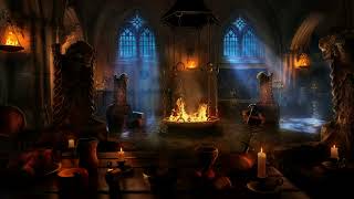 Witcher Hall  Medieval Fireside Music and Ambience