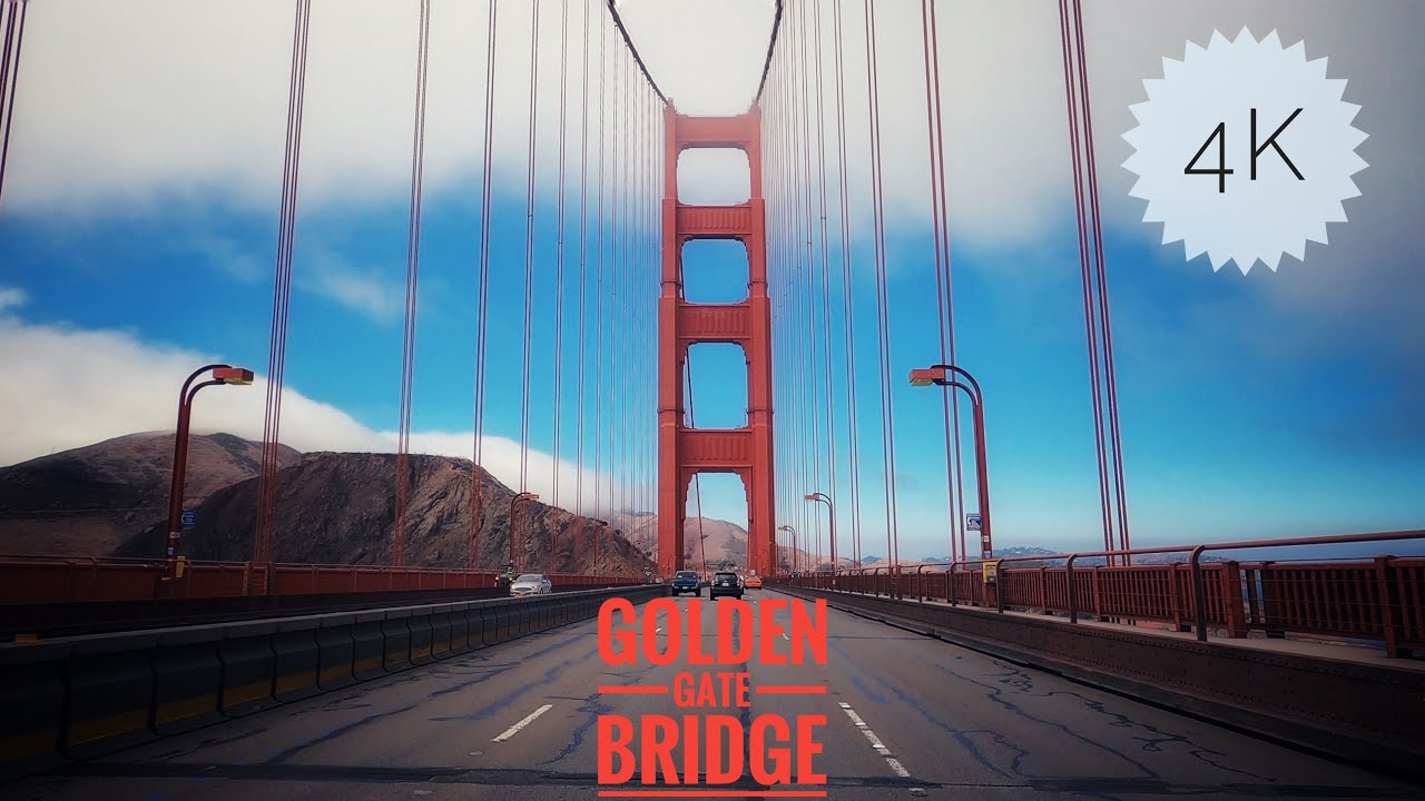 Driving | Golden Gate Bridge | Aug 2020 | San Francisco | 4K