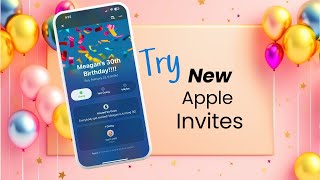 Apple Invites: Easily Create & Send Event Invitations on iPhone & iPad!