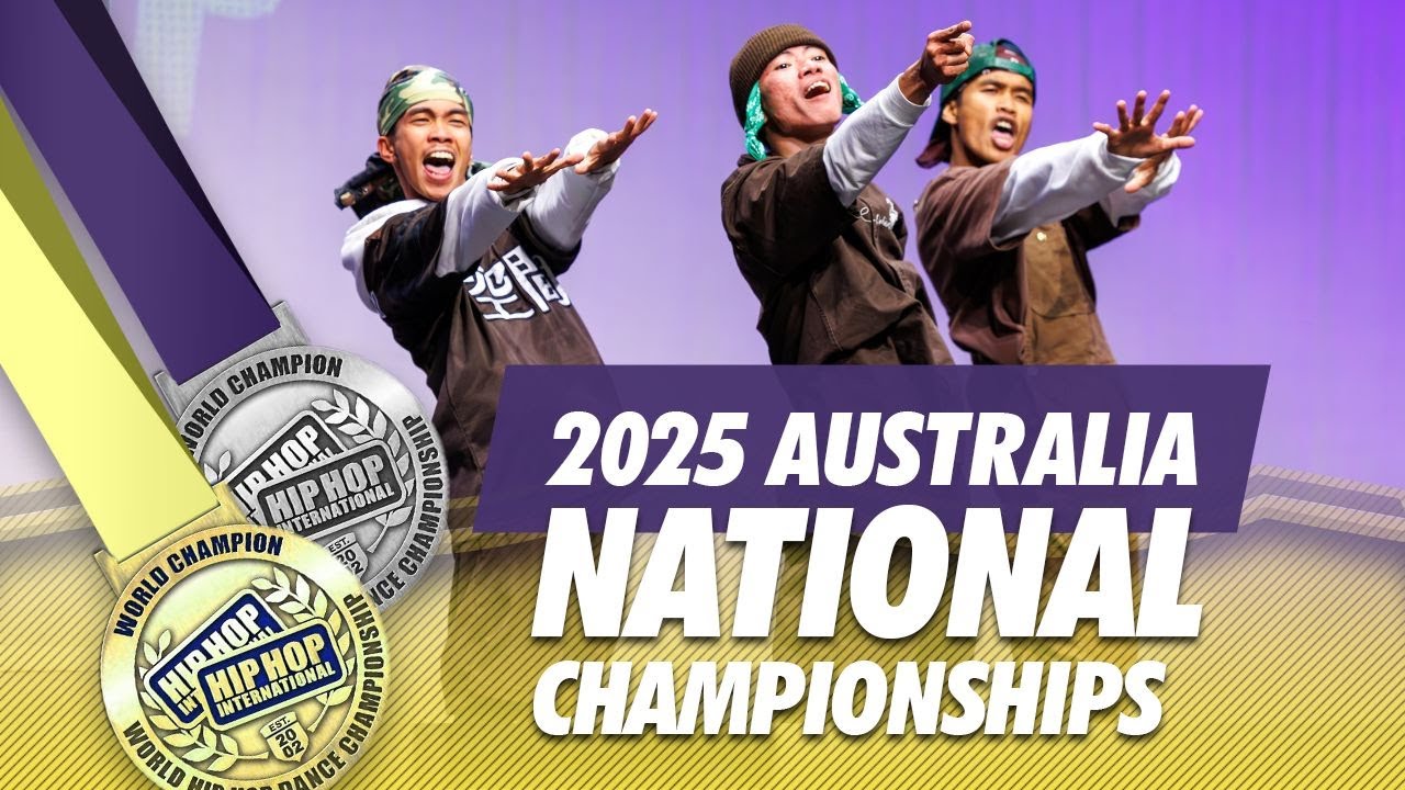 Blacktop (NSW) Gold Medalist HHI MiniCrew Division | 2025 Australia Hip Hop Dance Championships