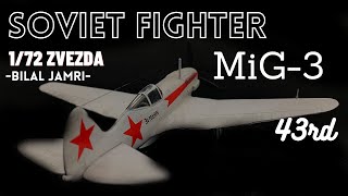 Soviet Fighter MiG-3 1/72 Zvezda
