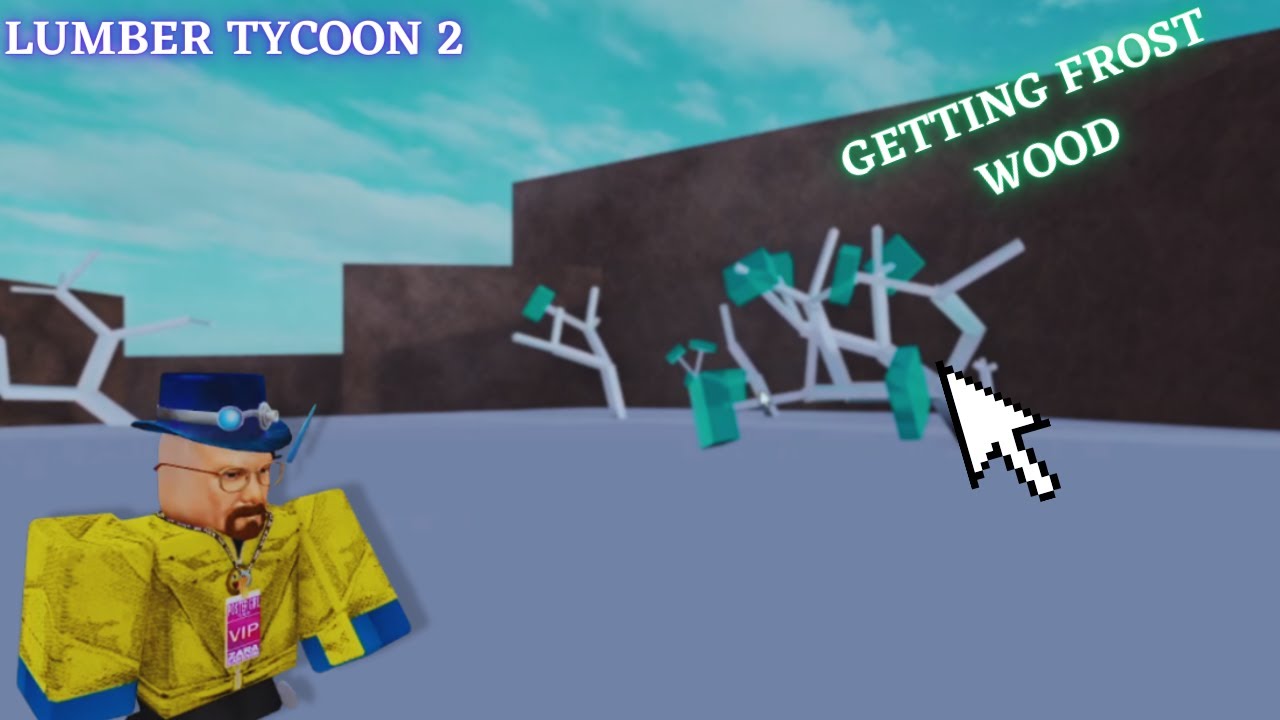 Lumber Tycoon 2 (Getting Frost WoodD) YouTube