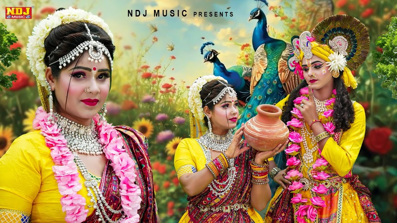 बरसाने की फेमस राधा कृष्णा झांकी डांस | Top-5 Radha Krishna Jhanki | Latest Jhanki Dance Bhajan 2025