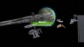 SWGOH - 4* Profundity with 4* Rogue One vs Executor P1 (full auto win)