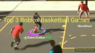 Top 3 Roblox Basketball Games Youtube - best roblox basketball games