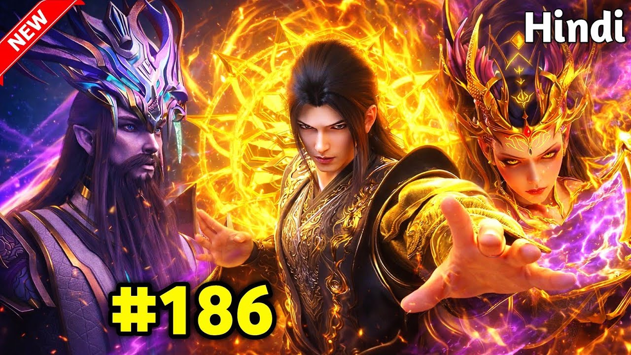 BTTH - Battle Through The Heavens Part 186 Explained in Hindi | martial universe S7,8 | Soul land S2