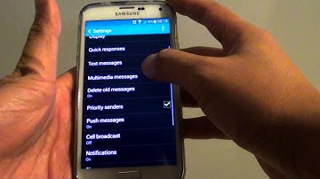 Samsung Galaxy S5: How to Change Multimedia Conversation Message Limit