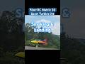Smoke & Landing - Pilot-RC Matrix 3D Sport Turbine Jet #pilotrc #rcturbine #rc #rcjet #rcplane