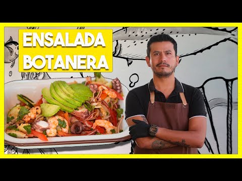 Video: Cocinar una ensalada tibia de mariscos