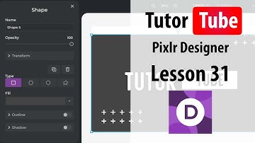 Pixlr Designer - Lesson 31 - Opening Files