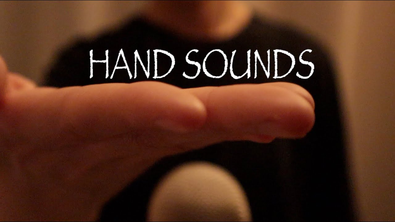 DRY HAND SOUNDS ASMR | 손소리 | No talking