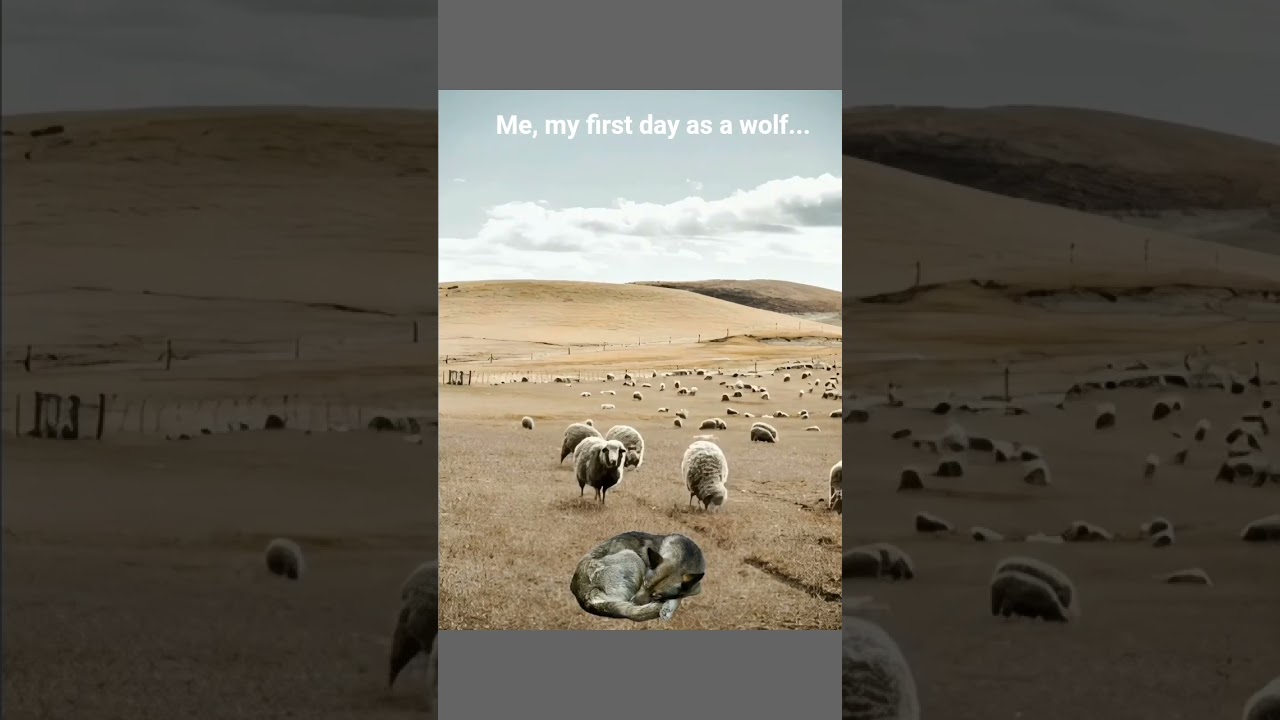 If I were a wolf for a day 😂 #shorts