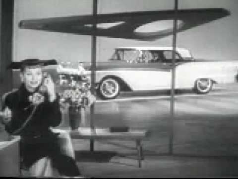 Lucille Ball Loved her Ford Skyliner Retractable Hardtop