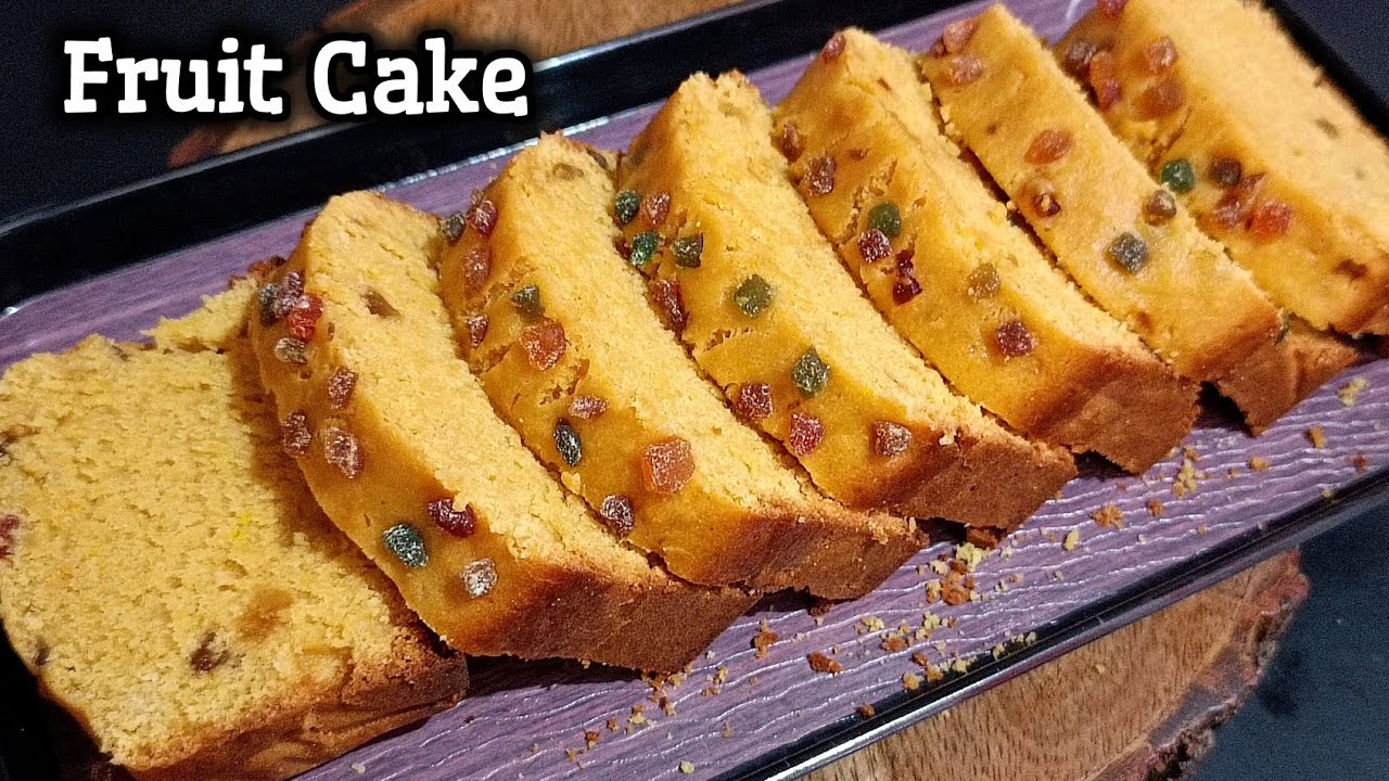 Eggless Fruit Cake Recipe without Oven | बिना मैदा, बिना ओवन और अंडे के ...
