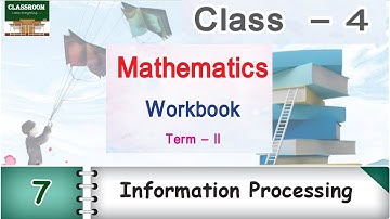 ennum ezhuthum 4th standard maths term 2 unit 7 information processing | ennum eluthum maths