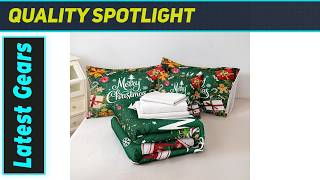 Bedbay King Comforter Set: Festive Holiday Bedding Magic!