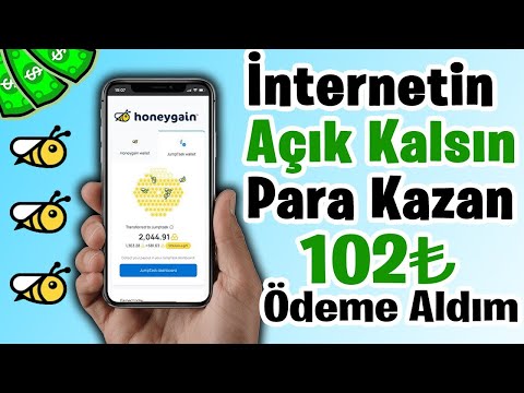 HONEYGAİN UYGULAMASI İLE GÜNLÜK 100 DOLAR KAZAN! İNTERNETTEN PARA KAZANMA 2023 100 DOLAR KAZAN!!! !!