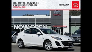 White 2010 Mazda Mazda3 GS Review Kelowna BC - Kelowna Toyota