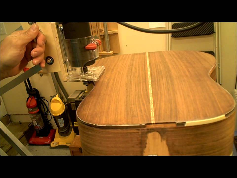 Hawkins Guitar Binding Machine Routing Universal Guitar Building