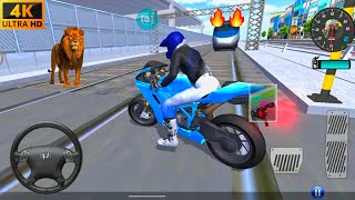 Bullet Train Vs motorcycle ! 3D Driving Class #games #shorts #3ddrivingclass