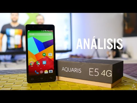 Análisis bq Aquaris E5 4G, review en español