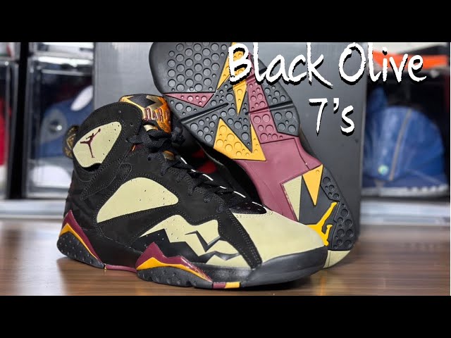 jordan 7 olive flak
