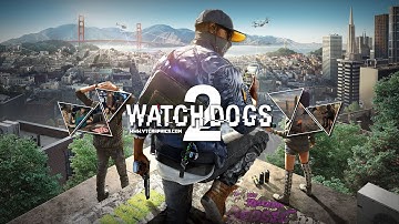 Watch Dogs 2 : "Download files mission", crazy car chase, hacking the chasing cop cars Gameplay
