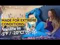 Female Skier Converts a Van to withstand Extreme Conditions | Vanlife in -5°F (-20°C)