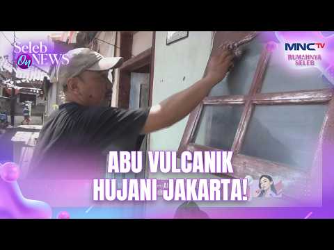Volcanic Ash from Mount Krakatoa Rains Down on Jakarta | SELEB ON NEWS
