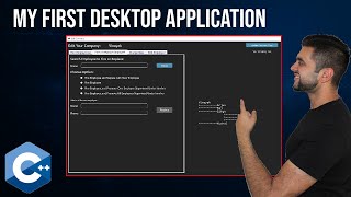 My First Desktop Application (Company Manager) - C++ Code Breakdown