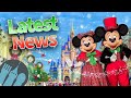 Latest Disney News: NEW Magic Kingdom Christmas Party, EPCOT Monorail Returns, & MORE Parks News