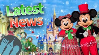 Latest Disney News: NEW Magic Kingdom Christmas Party, EPCOT Monorail Returns, & MORE Parks News