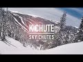 K chute  backcountry ski descent  sky chutes copper mountain colorado